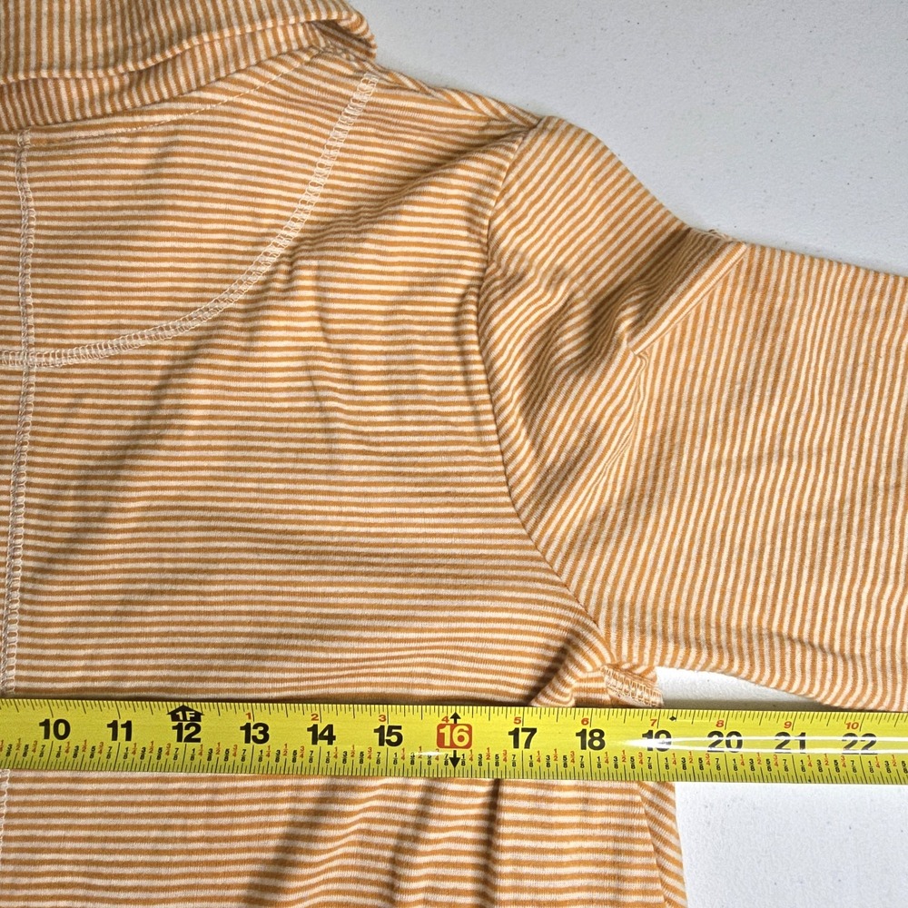ANTHROPOLOGIE MAEVE Women's Large Tai Cowl Neck Mustard Yellow Sweater -1338 - Picture 7 of 7